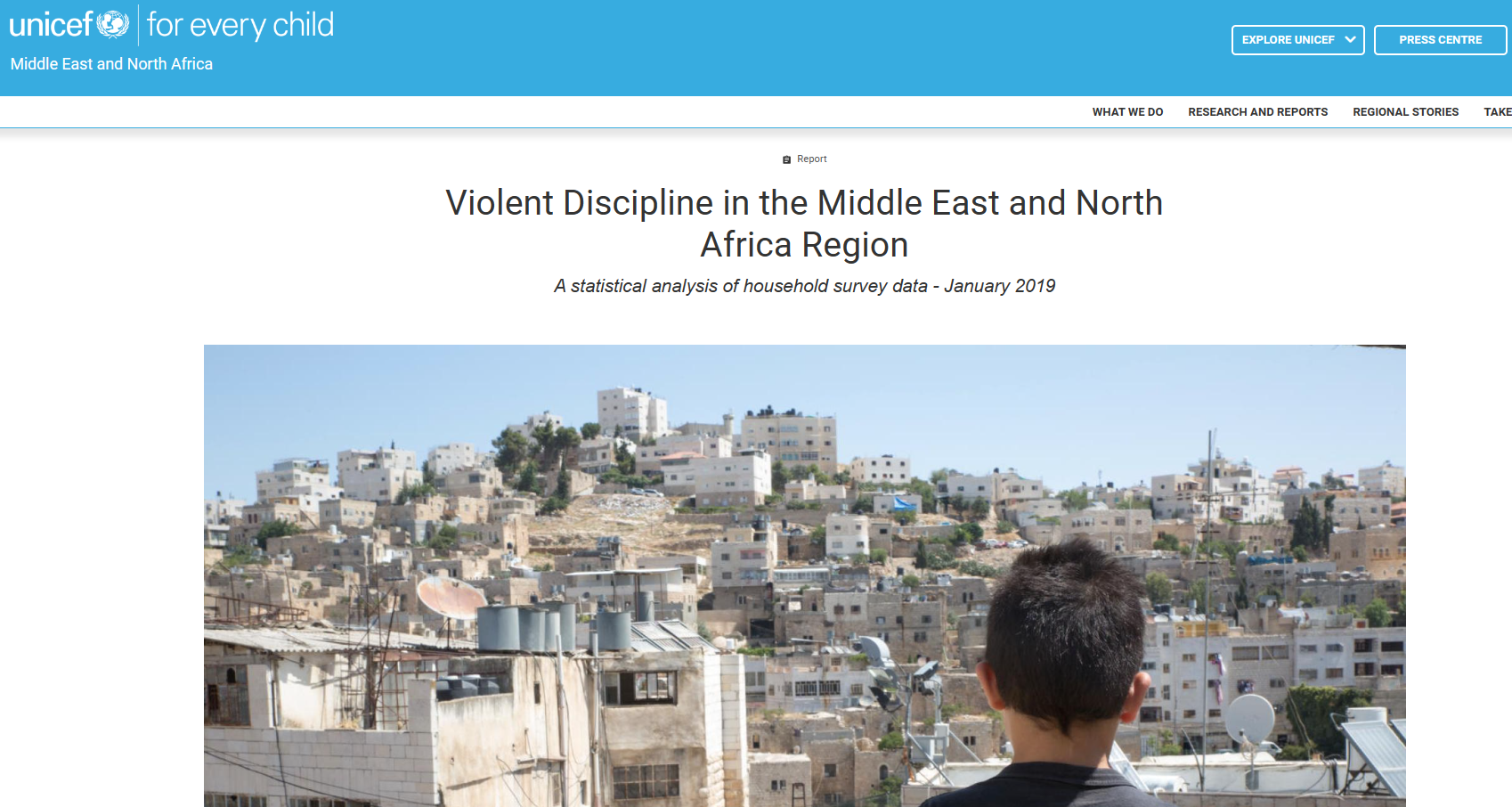 violent discipline in MENA