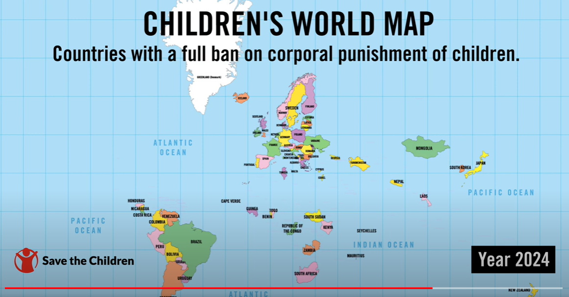 childrens world map screenshot